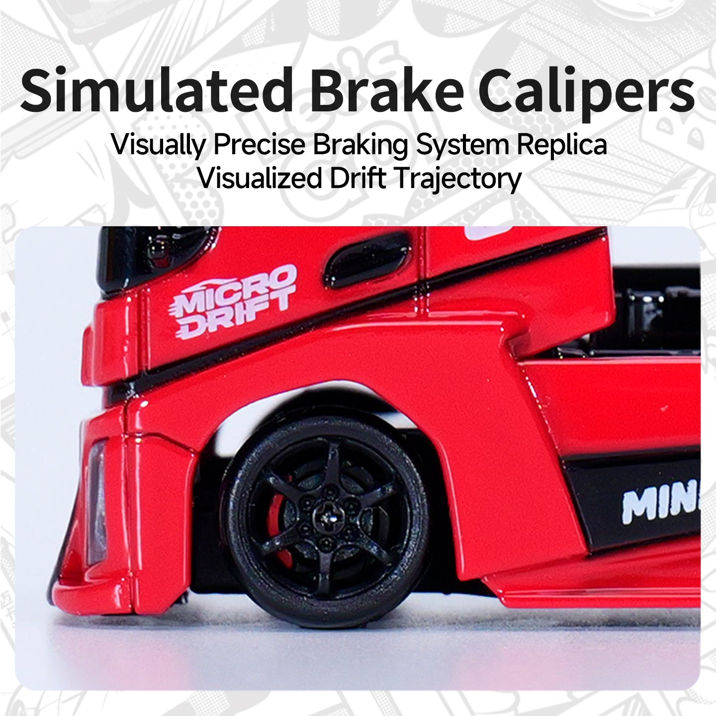 MCARRO MC081  1：87 4WD Truck Car Drift Car  Remote Control Version