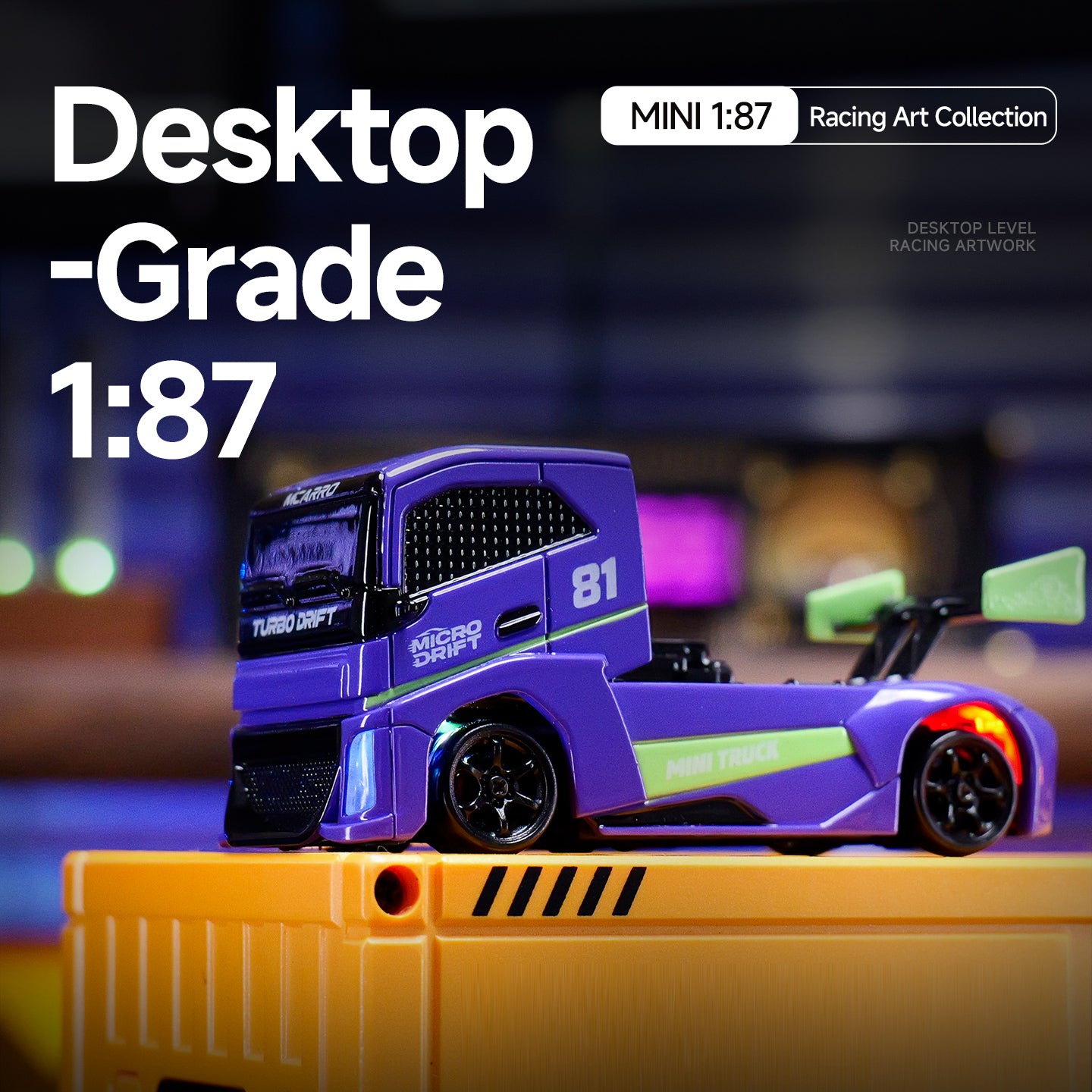 MCARRO MC081  1：87 4WD Truck Car Drift Car  Remote Control Version